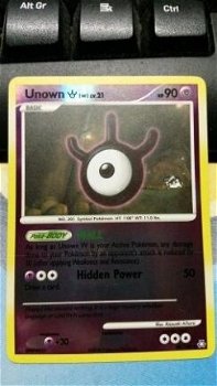 Unown W 80/146 (reverse) D&P Legends Awakened - 1