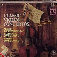 LP-box - Mozart * Beethoven * Brahms - Classic Violin Concertos