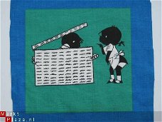 ** Quilt block / knutsellapje Jip & Janneke (B12)