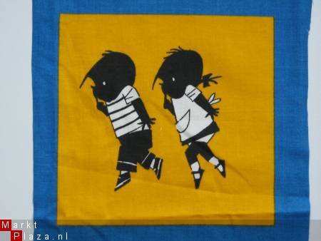 ** Quilt block / knutsellapje Jip & Janneke (B11) - 1