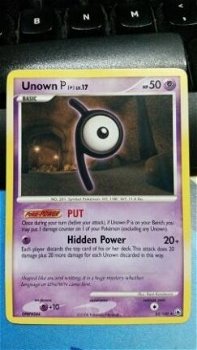 Unown P 33/100 Rare Diamond & Pearl Majestic Dawn - 1