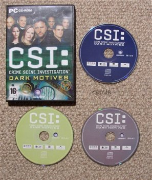 CSI Dark Motives - 1