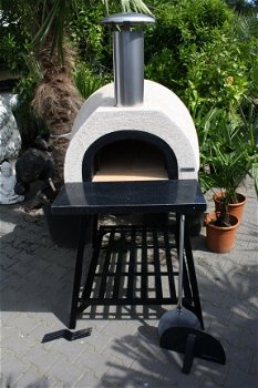 Houtgestookte pizzaoven AMALFI AD60 geïsoleerde tuinoven - 3