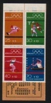 Duitsland Bund, postzegelboekje MH 17, postfris - 1