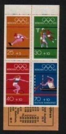 Duitsland Bund, postzegelboekje MH 17, postfris