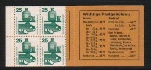 Duitsland Bund, postzegelboekje MH 15, postfris - 1