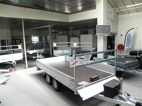 Plateauwagen, kipper, autotransporter, gesloten aanhangwagen - 1