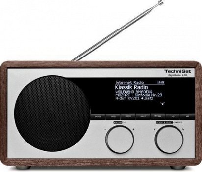 Technisat DAB+ DigitRadio 400 hout - 1