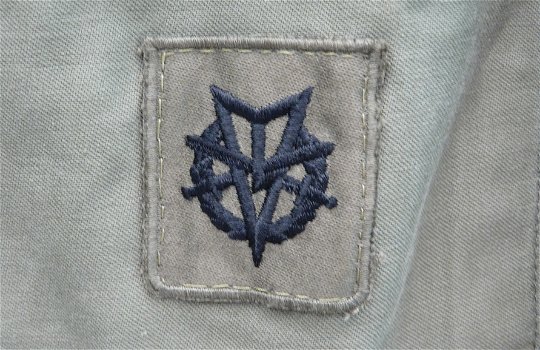 Jas, Gevechts, Uniform, M78, Koninklijke Landmacht, maat: 108, 1988.(Nr.5) - 3