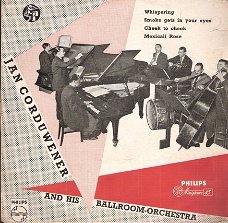 Jan Corduwener And His Ballroom-Orchestra-EP: Whispering /Smoke Gets In Your Eyes- Minigroove - 1955