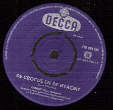 Dorus [Tom Manders]- De Crocus En De Hyacint- Me Auto- vinylsingle 1957