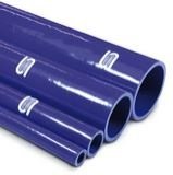 6,5mm rechte siliconenslangen (blauw of zwart) 1 meter - 2