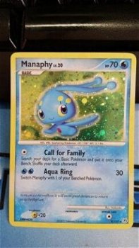 Manaphy 9/130 Holo Diamond & Pearl (Base Set) nm - 1