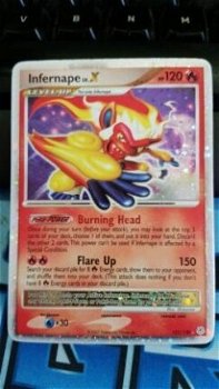 Infernape Lv.X 121/130 Diamond and Pearl Base Set - 1