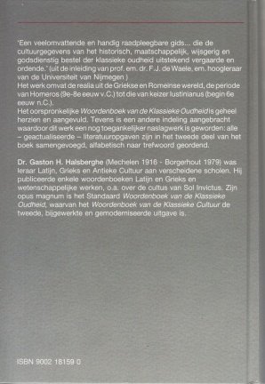 Woordenboek Klassieke Cultuur. Standaard geïllustreerde encyclopedie van de Oudheid. - Afbeelding 2