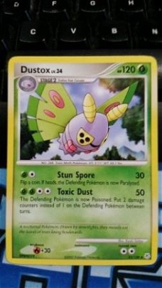 Dustox  25/130  Rare Diamond & Pearl (Base Set)