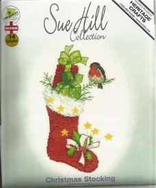 Heritage Sue Hill Collection Christmas Stocking