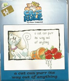 Sale Heritage Peter Underhill A Cat can purr Cats Rule