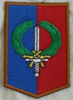 Embleem, Mouw, DT2000, 101 Gevechtssteun Brigade, Koninklijke Landmacht, tot 2009.(Nr.1) - 1