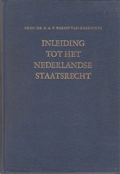 Inleiding tot het Nederlandse staatsrecht 1972 - 1