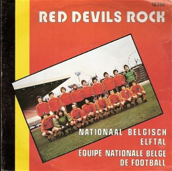 Rode Duivels Zeldzame voetbal single België nationaal Elftal -single vinyl - 1