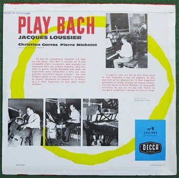 PLAY BACH - Jacques Loussier - 2