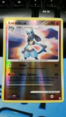 Lucario  6/130  Holo (reverse) Diamond & Pearl (Base Set)