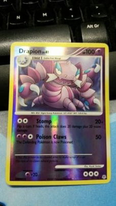 Drapion  23/130 Rare (reverse) Diamond & Pearl (Base Set)