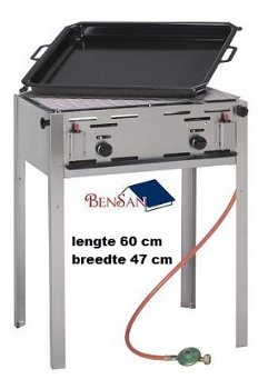 barbecue grill master 60x47 cm bbq braadpan bensan enter - 1