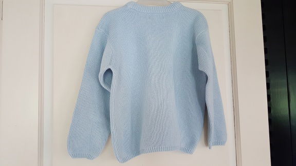 Timberland licht blauwe tricot trui maat 116 - 3