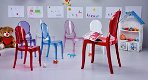 Kinderstoel in barokstijl, diverse kleuren. - 2 - Thumbnail
