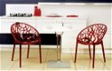Kunststof kuip stoel Co in wit of transparante kleuren - 4 - Thumbnail