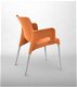 NEW Suns kunststof design armstoel, zeer comfortabel. - 3 - Thumbnail