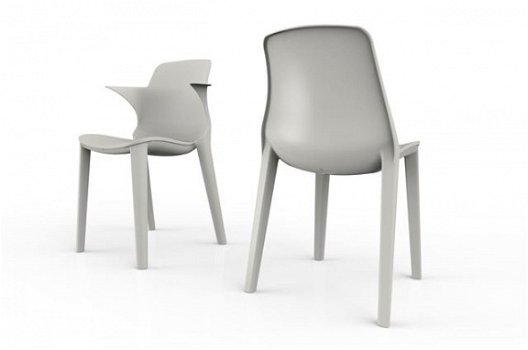 Neuw in 2016 TREND Kunststof design stoel Lyza - 1