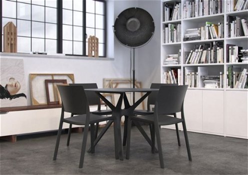 Aparte Vela design tafel glazen blad of compact blad - 5