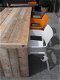 Tafels steigerhout / steigerbalken op maat incl stoelen - 2 - Thumbnail