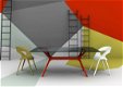 Design tafel Vela met compact of glazen blad - 6 - Thumbnail