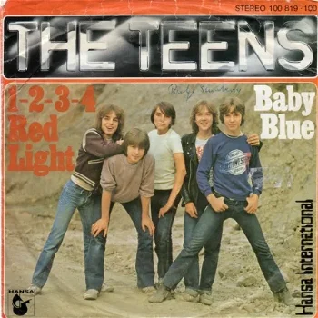 The Teens ‎– 1-2-3-4 Red Light (1979) - 1