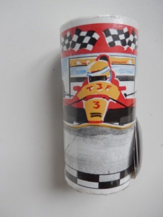 Zelfklevende behangrand race auto`s - nr. 1