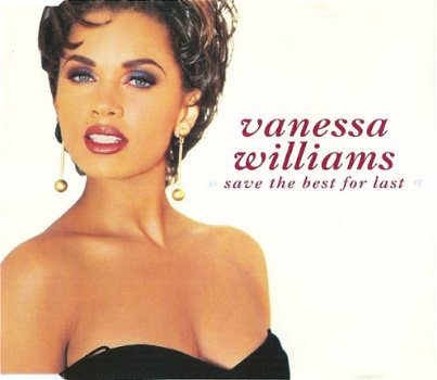 Vanessa Williams ‎– Save The Best For Last 3 Track CDSingle - 1