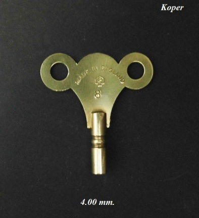 === Klok sleutel = ø 4.00 mm. = oud === 31501 - nr. 1