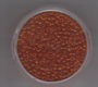 Rocailles 2.6mm Transparant Donker Oranje 17 Gram Per Stuk - 1 - Thumbnail