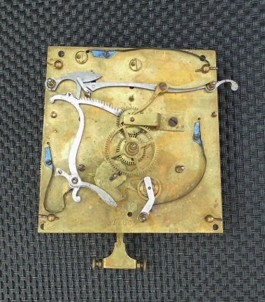 = 2 Gewicht uurwerk = G. Becker = opknapper= 23879 - nr. 1