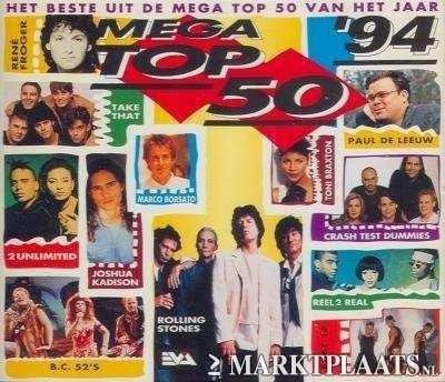Het Beste Uit De Mega Top 50 Van '94 VerzamelCD (2 CD) - 1