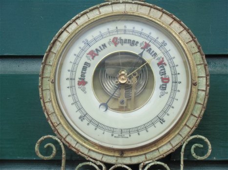 Mooie oude barometer voor buiten - 3