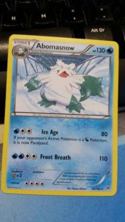 Abomasnow 40/162 Rare XY BREAKthrough - nr. 1