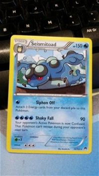 Seismitoad 35/122 Rare XY BREAKpoint nm - 1