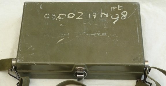 Gasdetectie Set, NBC, Koninklijke Landmacht, in koffertje, jaren'70/'80.(Nr.2) - 2