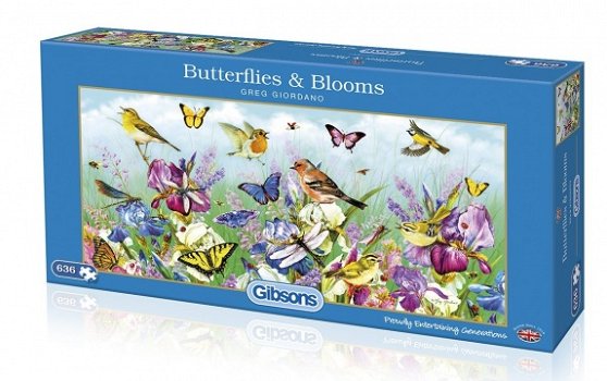 Gibsons - Butterflies & Blooms - 636 Stukjes Nieuw - 2
