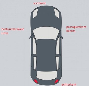 Raammechanisme Citroen C1 Peugeot 107 Toyota Aygo 5 deurs - 2
